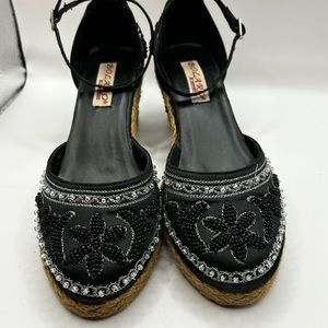 Bolaro Black Espadrille
